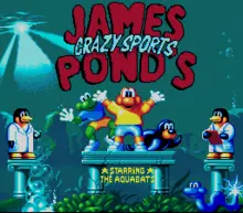 Image n° 1 - screenshots  : James Pond's Crazy Sports